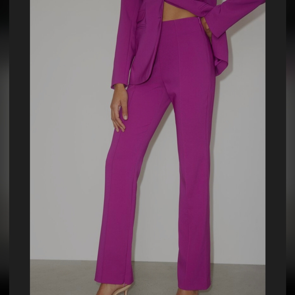 Dynamite Helena Flared Pant (Magenta)